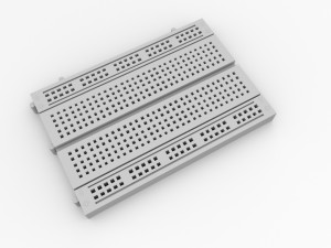 breadboard 3D Model