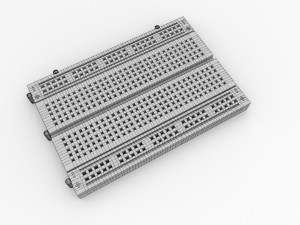 breadboard 3D Model