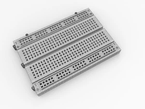 breadboard 3D Model