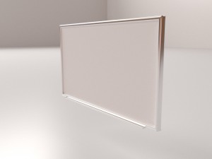 whiteboard 3D-Modell