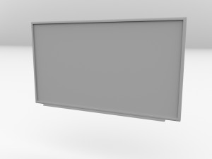 whiteboard 3D-Modell