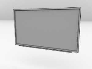 whiteboard 3D-Modell
