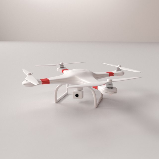 drone 3D Модель .c4d .max .obj .3ds .fbx .stl .blend 