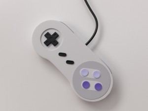 game controller 3D Model