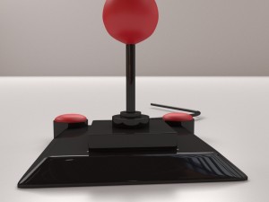 joystick 3Dモデル