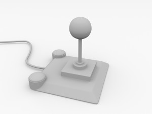 joystick 3Dモデル