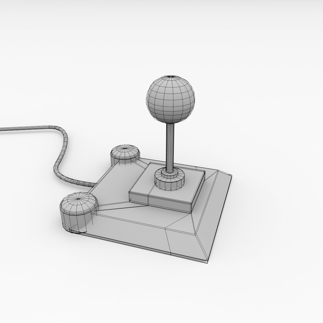 Джойстик 3d модель