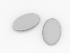 worry stone 3D-Modell