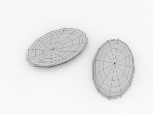 worry stone 3D-Modell