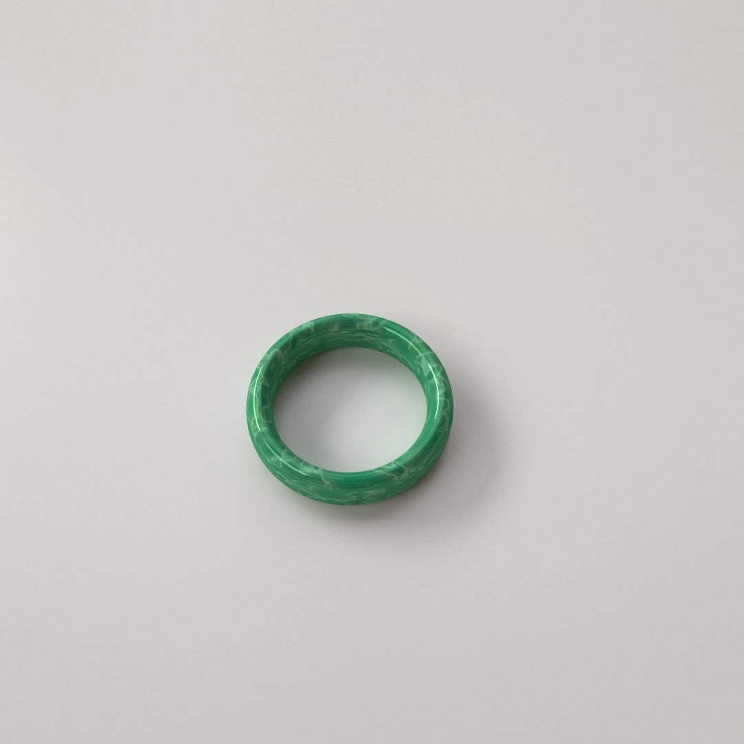jade ring 3D Model .c4d .max .obj .3ds .fbx .stl .blend 