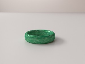 jade ring Modello 3D