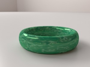 jade ring Modello 3D