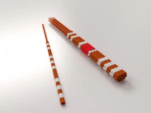 sparkler firework 3D Model