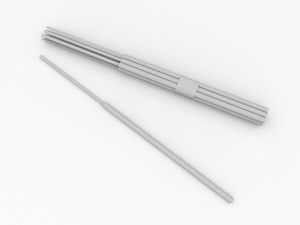 sparkler firework Model 3D