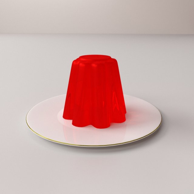 jelly 3D Модель .c4d .max .obj .3ds .fbx .stl .blend 