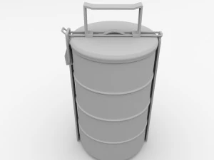 tiffin carrier 3D Model
