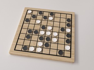 reversi Modello 3D