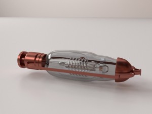 retro vacuum tube Model 3D