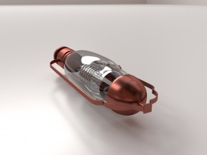 retro vacuum tube Model 3D