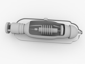 retro vacuum tube Model 3D
