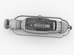retro vacuum tube Model 3D