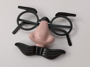 funny glasses 3Dモデル