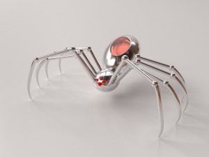 spider bot 3D Model