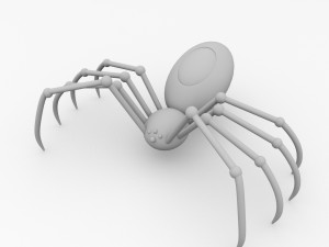 spider bot Modello 3D