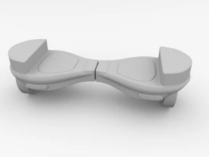 호버보드 3D 모델