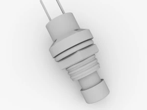 bouton poussoir Modèle 3D