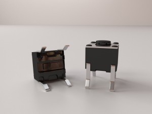 tactile push button 3D Model