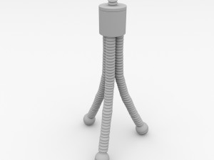 mini tripod Model 3D