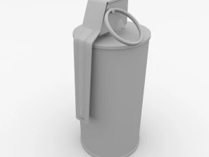 m18 smoke grenade 3D Model