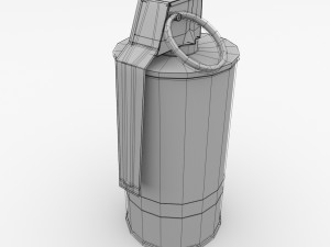 m18 smoke grenade 3D Model