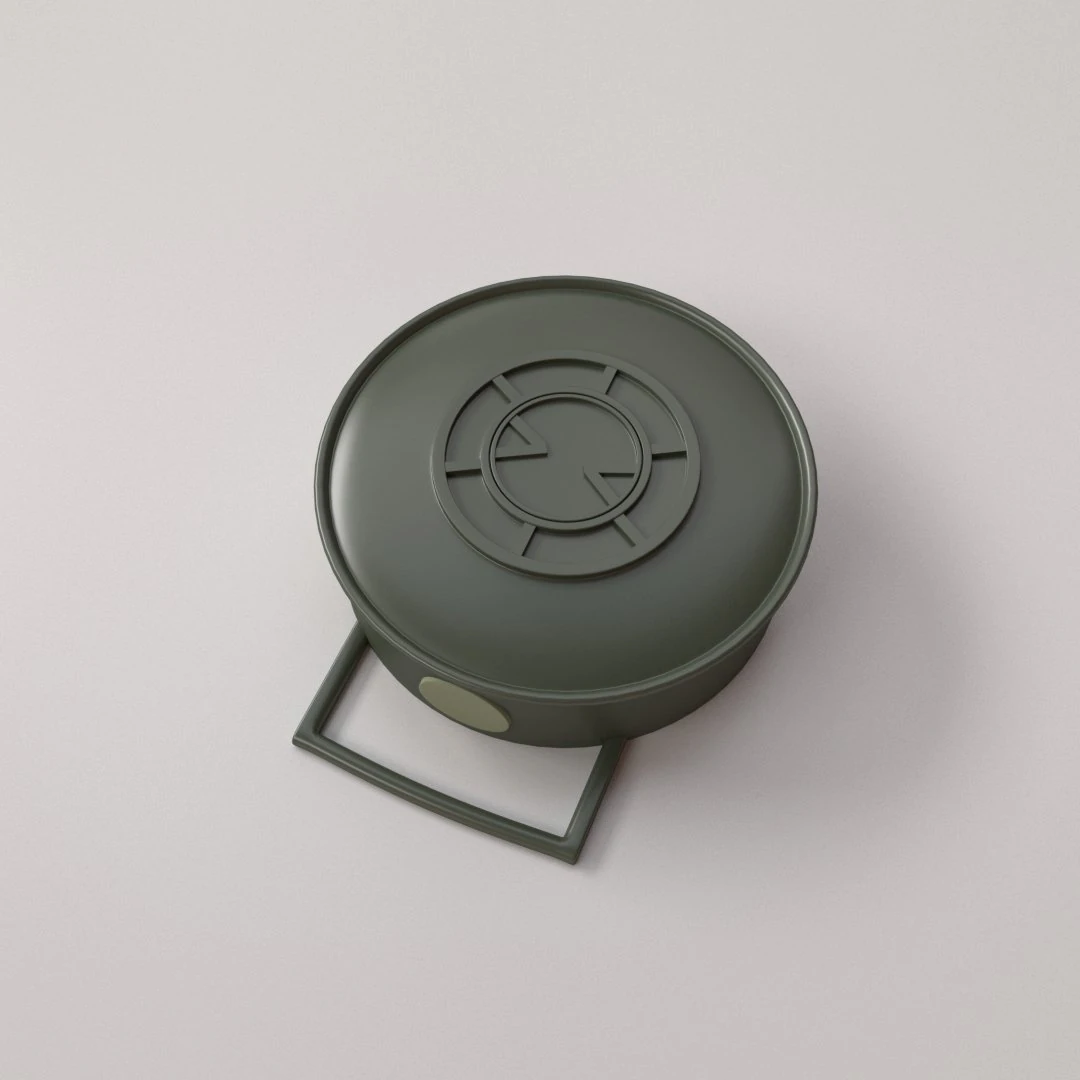 mina terrestre Modelo 3D .c4d .max .obj .3ds .fbx .stl .blend