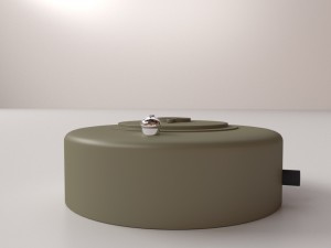 anti tank mines Modello 3D