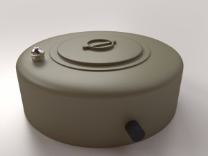 anti tank mines Modello 3D