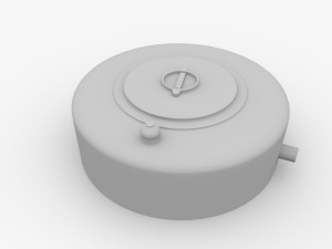 anti tank mines Modello 3D