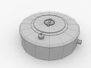 anti tank mines 3D Model