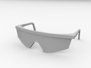 safety glass 3D 모델