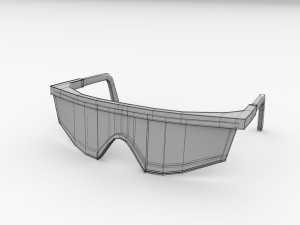 safety glass 3D 모델