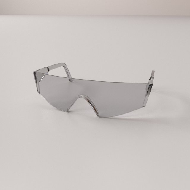 safety glass v2 Modelo 3D .c4d .max .obj .3ds .fbx .stl .blend