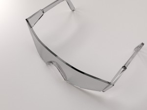 safety glass v2 3D 模型