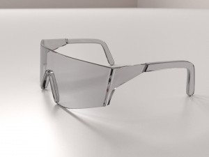 safety glass v2 3D 模型