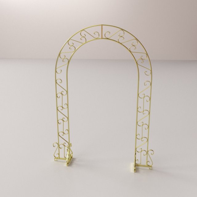 wedding arch Modello 3D .c4d .max .obj .3ds .fbx .stl .blend 