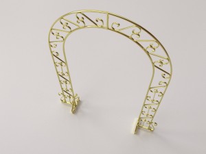 wedding arch Modello 3D