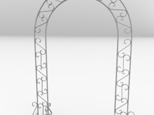 wedding arch Modello 3D