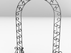 wedding arch Modello 3D