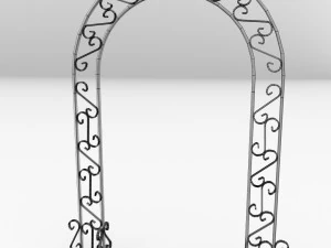 wedding arch 3D Model