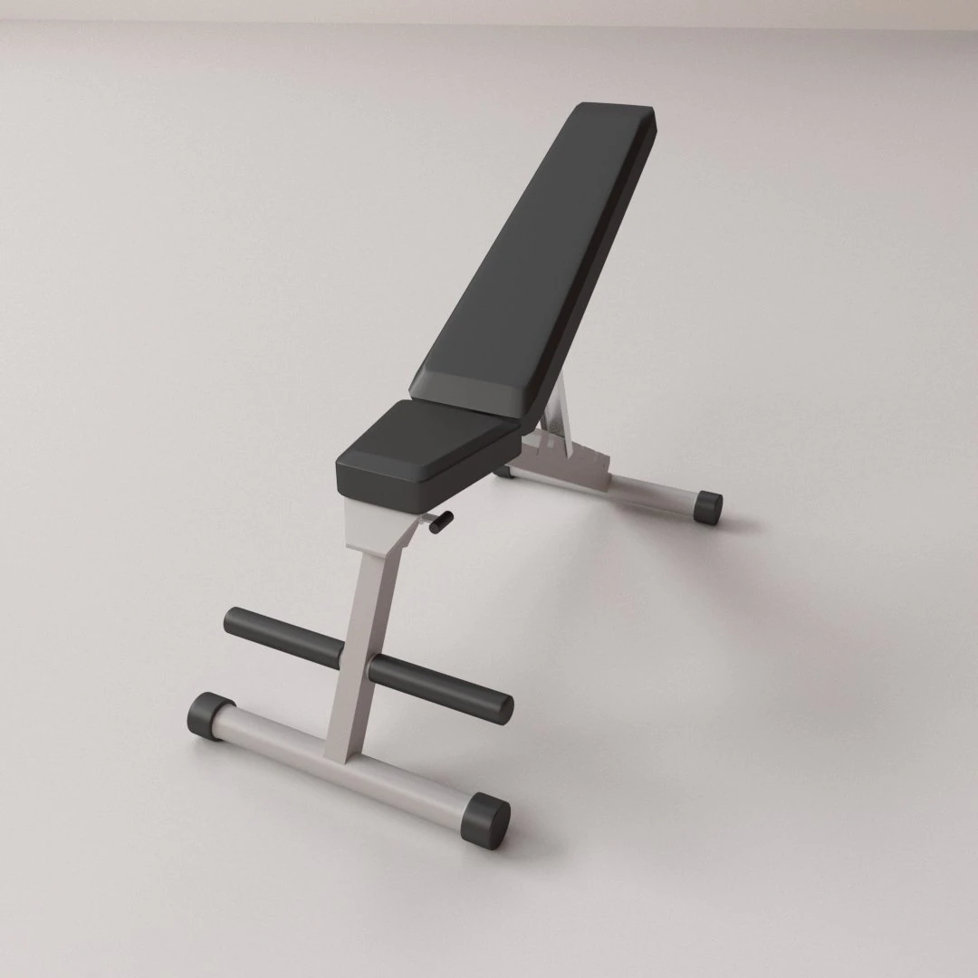 exercise bench 3D Model .c4d .max .obj .3ds .fbx .stl .blend 